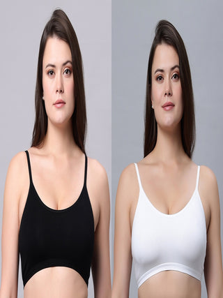 ALPLSP-04 Non-Padded Full Coverage Sports bra (Pack of 2) Incare