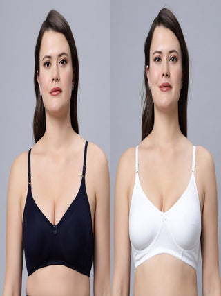 Soha Non-Padded Full Coverage T-Shirt Bra (Pack of 2) Incare