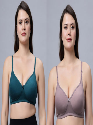 Experience Ultimate Comfort with ICPD-10 Full Coverage Lightly Padded Bra Incare