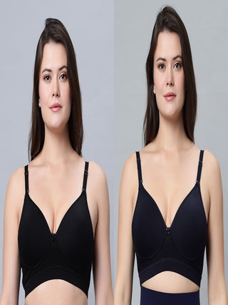 Experience Comfort and Fit with the Lightly Padded Bra Pack 2 Incare