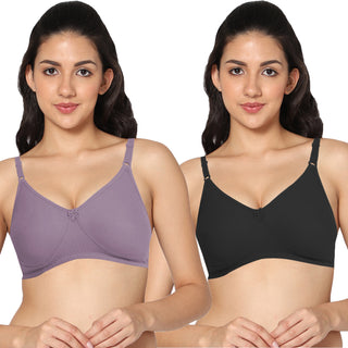 ICPD-10 Full Coverage Lightly Padded  Bra (Pack of 2) - Incare