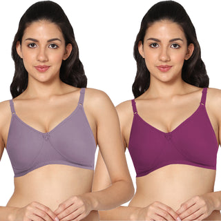 ICPD-10 Full Coverage Lightly Padded Bra (Pack of 2) - Incare