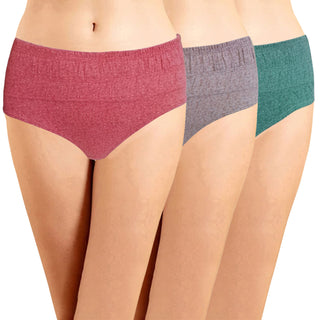 Broad Belt Inner Elastic Panties (Pack of 3) - Incare
