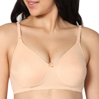 Navya Lightly Padded Full-Coverage T-Shirt bra (Pack of 2) - Incare