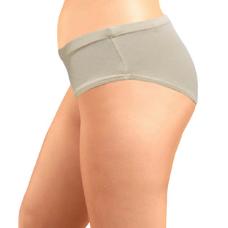High Rise Hipster with Inner Elastic Panties - (Pack of 3) - Incare