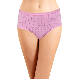 ICOE-021 Hipster Panties Full Coverage with Outer Elastic - (Pack of 3) - Incare