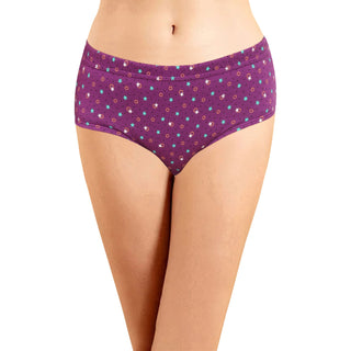 ICIN-039 Hipster Panties with Inner Elastic - (Pack of 3) - Incare
