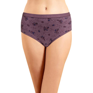 ICOE-013 Hipster Panties with Outer Elastic - (Pack of 3) - Incare