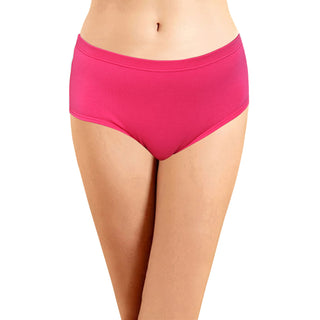 ICIN-011 Hipster Panties with Inner Elastic - (Pack of 3) - Incare