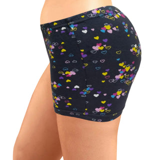 ICLG-003  Boy shorts with Inner Elastic Panties (Pack of 3) - Incare