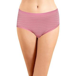 ICOE-041 Hipster Panties with Outer Elastic - (Pack of 3) - Incare