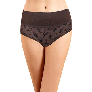 Tummy Tucker Printed  Belly Control Panties  (Pack of 3) - Incare