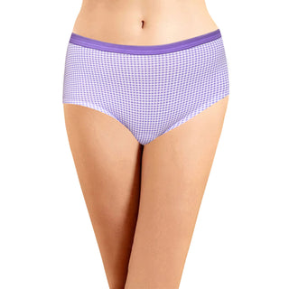 ICOE-020 Hipster Panties  With Outer Elastic (Pack of 3) - Incare