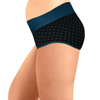 ICBB-003  Broad Elastic Printed Belly Control Panties(Pack of 3) - Incare