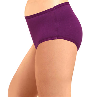 ICOE-026 Hipster Panties with Outer Elastic (Pack of 3) - Incare