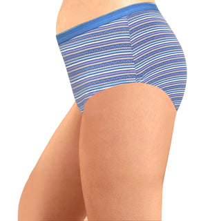 ICOE-020 Hipster Panties  With Outer Elastic (Pack of 3) - Incare