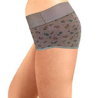 ICB-002  Broad Elastic  Printed  Belly Control Panties (Pack of 3) - Incare