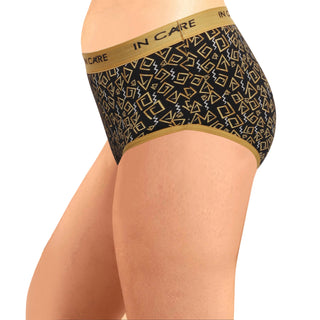 ICOE-062 Hipster Panties with Outer Elastic (Pack of 3) - Incare