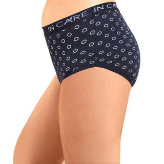 ICOE-046 Hipster Panties With Outer Elastic (Pack of 3) - Incare
