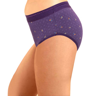 ICOE-045 Hipster Panties With Outer Elastic (Pack of 3) - Incare