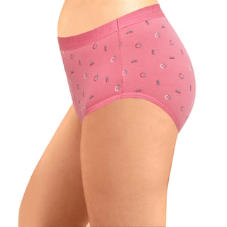 ICOE-060 Hipster Panties with Outer Elastic (Pack of 3) - Incare