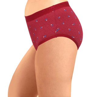 ICOE-054 Hipster Panties With Outer Elastic (Pack of 3) - Incare