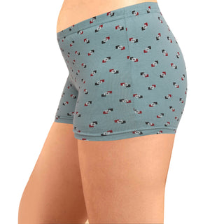 ICLG-005 Boy shorts with Inner Elastic Panties  (Pack of 3) - Incare