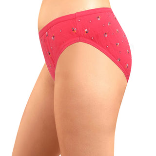 ICBK-012 Low Waist Panties with Outer Elastic (Pack of 3) - Incare