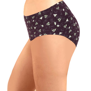 ICIN-022  Hipster Panties with Inner Elastic (Pack of 3) - Incare