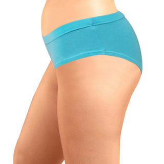 Solid Hipster with Inner Elastic Panties  (Pack of 3) - Incare
