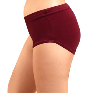 ICIN-009 Hipster Panties with Inner Elastic - (Pack of 3) - Incare
