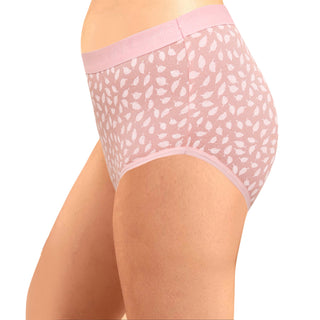 ICOE-074 Hipster Panties with Outer Elastic - (Pack of 3) - Incare