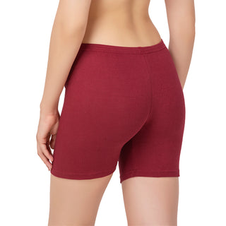 Sports Panty With Soft Elastic (Pack of 1) -MAROON - Incare