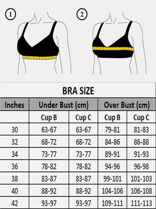 Ela Non-Padded Full Coverage T-Shirt Bra (Pack of 2) - Incare